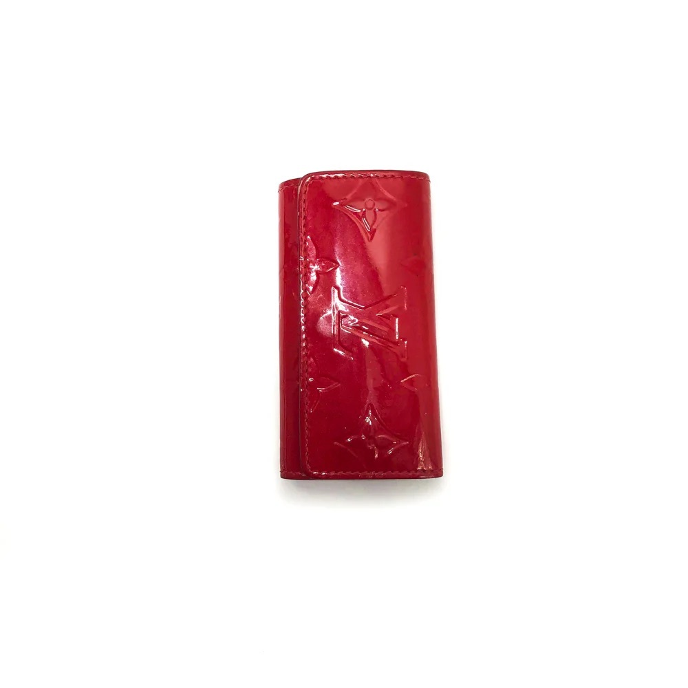 Louis Vuitton Cherry Red Patent Key Case